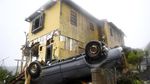 Dampak Kerusakan Topan Hagibis di Ichihara Jepang