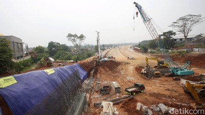 Serpong-Pamulang Lagi Dibangun Tol, Ini Penampakannya