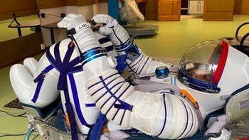 Pada April 2019, Hazza terpilih menjadi astronot pertama untuk misi selama 8 hari di ISS. Foto: Instagram