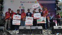 Meiman dan Eni Raih Juara BNI ITB Ultra Marathon