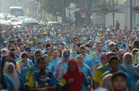 Latihan Disiplin, Meiman dan Eni Raih Juara BNI ITB Ultra Marathon