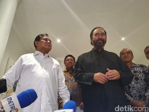 Prabowo-Paloh Sepakat Amandemen UUD 1945 Menyeluruh, Singgung Pemilu Serentak