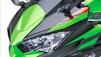 Lampunya seperti Kawasaki ZX-6R dan Ninja 400. Foto: Kawasaki