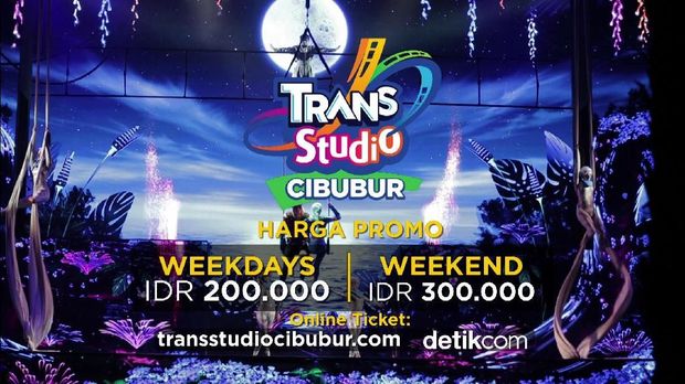 Akhir Pekan ke Trans Studio Cibubur Yuk, Banyak Wahana Seru