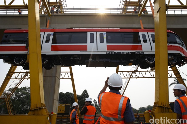 Sentuhan Asing di Proyek Kereta LRT Jabodebek