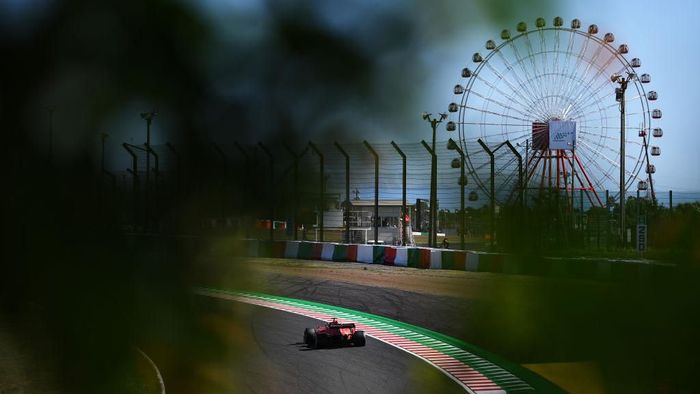 Sebastian Vettel rebut pole position GP Jepang. (Foto: Clive Mason/Getty Images) Sebastian Vettel rebut pole position GP Jepang. (Foto: Clive Mason/Getty Images)