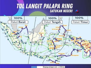 Membentang dari Barat ke Timur RI, Ini Teknologi yang Dipakai Palapa Ring