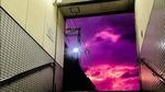 Foto: Langit Pink Jepang Sebelum Topan Super Datang