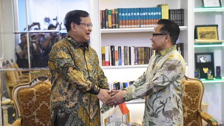 Bertemu Cak Imin, Prabowo: Kita Harus Berjuang Hindari Perpecahan Bertemu Cak Imin, Prabowo: Kita Harus Berjuang Hindari Perpecahan