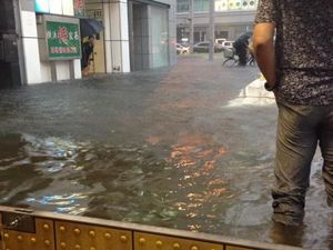 Potret Banjir yang Bersih di Jepang