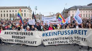 Ribuan Orang di Berlin Gelar Pawai Solidaritas Lawan Antisemitisme-Intoleransi