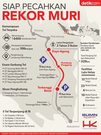 Siap Pecahkan MURI, Ini Fakta Seputar Tol Trans Sumatera Ruas Terpeka