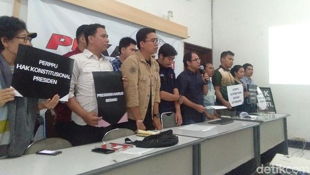 Aktivis Yogya Tagih Janji Jokowi untuk Menerbitkan Perppu KPK