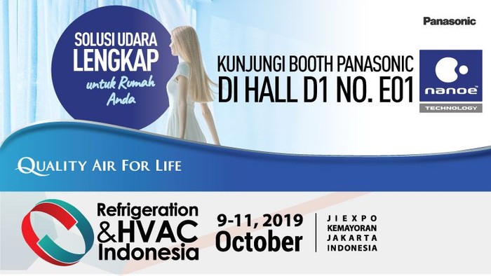 Panasonic Punya Solusi Hadirkan Udara yang Bersih dan Sehat