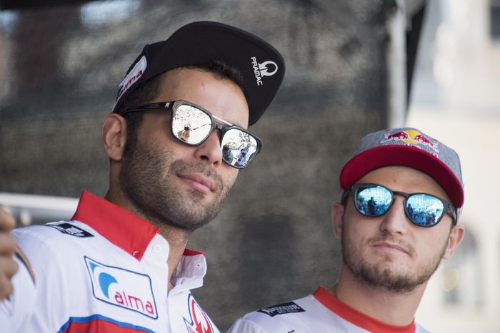 Jack Miller (kanan) kandidat pebalap tim pabrikan Ducati di MotoGP 2021. (Foto: Mirco Lazzari gp / Getty Images)
