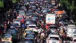 Potret Kemacetan Jalan Jakarta di Pagi Hari