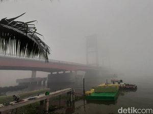 Sumsel Diselimuti Kabut Asap, Walhi: Penegak Hukum Tak Serius