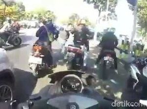 Ini Identitas Biker dan Pengemudi Mobil yang Ricuh di Batu Hingga Viral