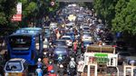 Potret Kemacetan Jalan Jakarta di Pagi Hari