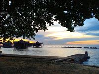 Sunset di Pulau Ayer (dok Pulau Ayer)