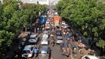 Potret Kemacetan Jalan Jakarta di Pagi Hari