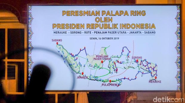 Palapa Ring Beroperasi, Jokowi Minta Pejabat Hati-hati Jaga Data Konsumen