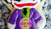 Tampilan Joker pada cookie ini tidak terlihat menyeramkan sedikitpun justru terlihat menggemaskan. Foto: Instagram
