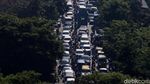 Potret Kemacetan Jalan Jakarta di Pagi Hari