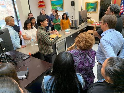 20 Pelajar Chicago Tepikat Belajar Membuat Tempe