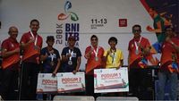 Garis Finish BNI ITB Ultra Marathon