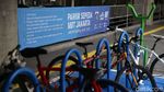Asyik! Parkir Sepeda Sudah Tersedia di Stasiun MRT Cipete