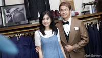 Wah, semoga lancar sampai pernikahan dan langgeng terus ya Delon-Aida! Pool/Palevi S/detikFoto.