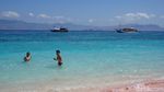 Potret Pantai Pink yang Populer di TN Komodo