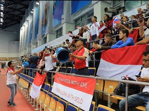 Semangat WNI di Rusia Antarkan Tim Indonesia Raih Medali di Kejuaraan Dunia