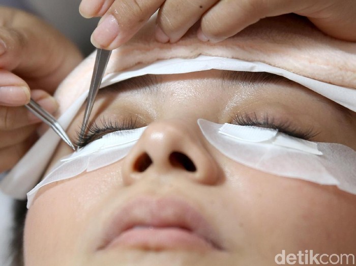 Ilustrasi Bulu Mata Ilustrasi Bulu Mata, eyelash extention, sambung bulu mata palsu