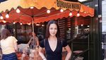 Diisukan Pacar Gading Marten, Ini Juria Hartmans Saat Kulineran