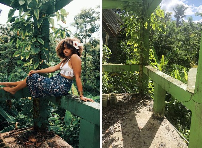 Jika melihat foto ini maka kamu mungkin menyangka bahwa foto ini diambil di hutan. Padahal sesungguhnya foto ini hanya di ambil di bangunan yang usang dan tidak terawat. Editan dan pengaturan warna yang pas membuat foto ini terlihat sangat mengagumkan. Foto: ehnarty/Twitter