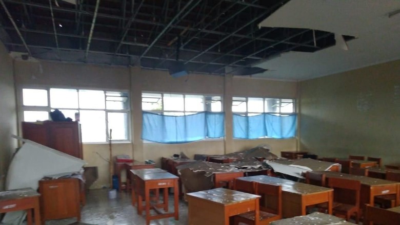 Puting Beliung Landa Bogor, Atap Sekolah Hingga Rumah Rusak Puting Beliung Landa Bogor, Atap Sekolah Hingga Rumah Rusak