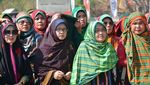 Foto: Rimpu, Pakaian Adat Bima yang Pecahkan Rekor Dunia