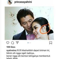 Heboh Akun Fans Duga Telinga Syahrini Berlafaz 'Allah'