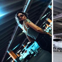 Pengambilan gambar dengan angle yang tidak biasa, salah satunya dari bagian bawah dan fotografer yang ahli ternyata dapat membuat foto terlihat lebih artistik dan keren. Seperti dalam foto ini, tempat parkir yang tadinya terlihat membosankan pun bisa diubah menjadi latar foto yang menawan. Foto: YouAreMyBezoar/Twitter