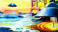 Konsep seorang seniman tentang kehidupan alien. Menurut Wassana, satu kelompok alien dari Planet Pluto, dan yang lainnya dari Planet Loku.(CNN Travel)  