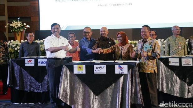 MoU antara BPPT, Len Industri dan PLN