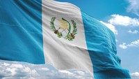 Negara Guatemala di Amerika Tengah, punya gambar senapan di benderanya (iStock)