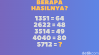 Nah ini ada triknya. Jangan terkecoh dengan tanda operasi hitung. (Foto: detikHealth)