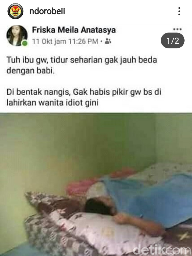 Warga Blitar Heboh dengan Postingan di FB yang Sebut Ibu Idiot Warga Blitar Heboh dengan Postingan di FB yang Sebut Ibu Idiot