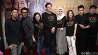 Keduanya hadir dalam sebuah acara film berjudul Ajari Aku Islam. Pool/Palevi S/detikFoto.