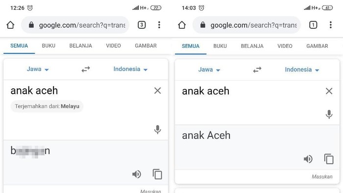Warga Aceh Protes Terjemahan Rasis Di Google Translate