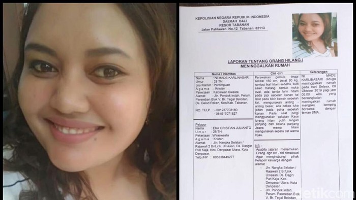 Wanita Bali Hilang Diduga Berada di Cianjur, Polisi: Kita Bantu Cek