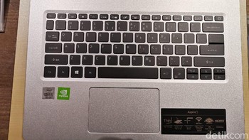 Kartu grafis yang dipakai adalah Nvidia GeForce MX250. Foto: detikINET/Anggoro Suryo Jati